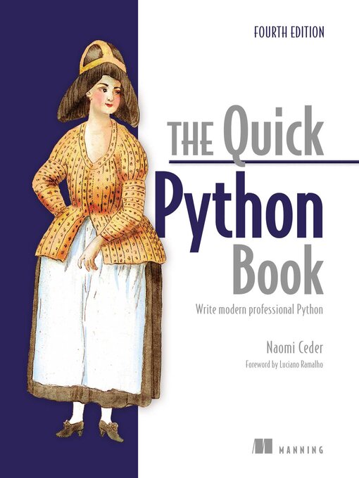 Title details for The Quick Python Book by Naomi Ceder - Available